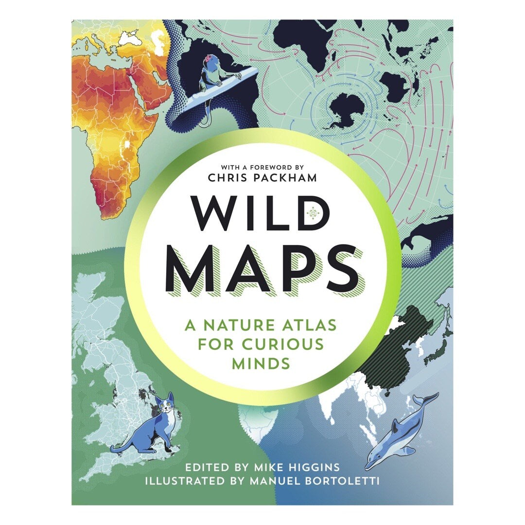 The front cover of Wild Maps book