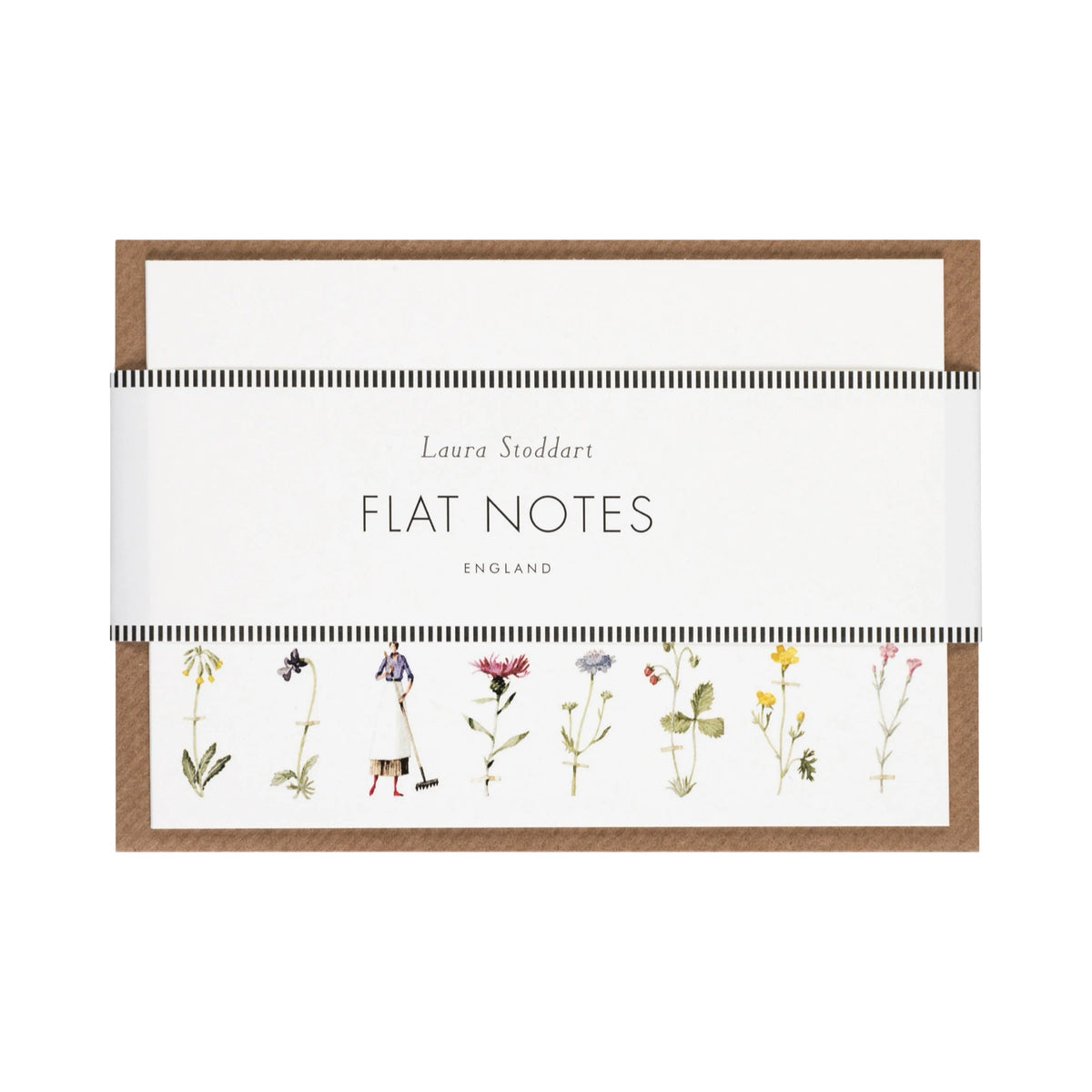 Floral Flat Notes | Independent Gift Shop Edinburgh